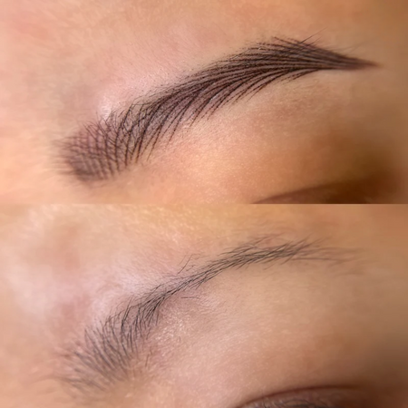 Nano Hairstrokes Brow Tattoo
